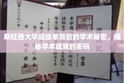 解码斯旺西大学成绩单，揭开学术成就的神秘面纱