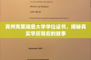 宾州克莱瑞恩大学证书探秘，揭秘学历背后的真实轨迹