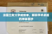 探寻法国兰斯大学成绩单背后的学术辉煌密码
