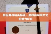 商界精英的摇篮揭秘，里昂商学院文凭的非凡价值