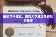 迪肯大学成就揭秘，探寻成绩单背后的精彩历程