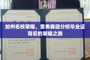 加州精英摇篮，揭秘里弗赛德分校毕业证背后的辉煌历程