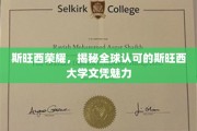 探索斯旺西荣耀，全球视野下的斯旺西大学文凭魅力揭秘