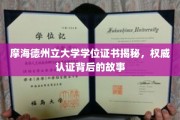 摩海德州立大学学位证书探秘，揭秘认证背后的传奇故事