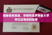 揭开安格利亚罗斯金大学学位证之谜，名校背后的真实面纱