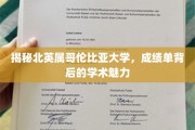 探寻北英属哥伦比亚大学，成绩单背后的学术风采揭秘