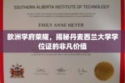 解锁丹麦西兰大学学位证的欧洲荣耀与全球认可度
