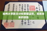 加州大学欧文分校荣耀学位，开启无限未来之门
