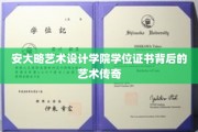 艺术学位证书中的安大略传奇揭秘，背后的匠心独运