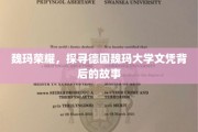 探寻德国魏玛大学荣耀背后的传奇篇章