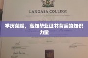 知识殿堂的通行证，高学历背后的智慧光芒