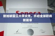 跨国通行证，新加坡国立大学文凭助你驰骋全球职场舞台