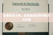 探索台湾东华大学，文凭背后的学术瑰宝与独特魅力