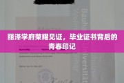 青春足迹，丽泽学府毕业证书背后的荣耀篇章