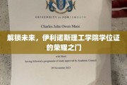 开启荣耀篇章，伊利诺斯理工学院学位证的璀璨钥匙