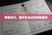 时光封印，毕业证背后的青春密码
