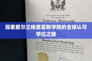 解码格里菲斯学院的全球通行证，爱尔兰之旅揭秘