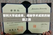 解码智利大学卓越成绩背后的学术奥秘