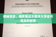 解码佛罗里达大西洋大学，探寻证书背后的传奇旅程