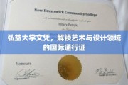 弘益大学文凭，跨国界艺术设计人才的全球通行证