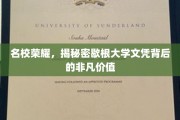 隐秘名校光环，揭秘哥斯大学文凭的独特魅力