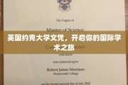 跨越英伦，解锁约克大学荣耀，成就国际学术篇章