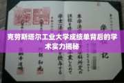 解码克劳斯塔尔工业大学，成绩单里的学术实力之谜