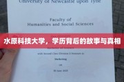 解码水原科技大学，学历背后的传奇与真实面纱