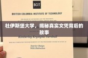 探寻杜伊斯堡大学文凭背后的真实世界
