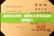 解锁爱荷华大学学位证的非凡光环