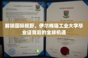 解锁国际视野，伊尔梅瑙工业大学毕业证背后的全球机遇