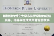 探索布法罗学院成绩密码，揭秘学子成绩背后的秘密世界