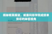 解码威廉玛丽学院，揭秘顶尖学府的卓越成绩单背后故事