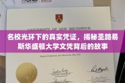 圣路易斯华盛顿大学文凭揭秘，名校背后的真实求学轨迹