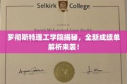 探索罗切斯特理工学院，成绩单革新解析大揭秘