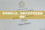 尼斯大学，欧洲名校认可，学位含金量揭秘！