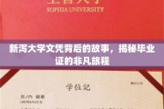 新泻大学文凭奇旅，一纸文凭背后的传奇历程