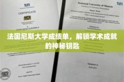 尼斯大学成绩单，开启学术辉煌之门的钥匙