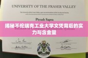 解码不伦瑞克工业大学学位的卓越价值与深远影响
