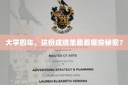 揭秘大学四年不为人知的成长密码