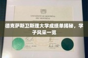 德州卫斯理大学学子成绩单大公开，风采瞬间展露无遗