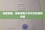 湖首大学文凭，揭开其背后的独特魅力与无限潜力