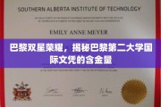 探寻巴黎双星璀璨，揭秘巴黎第二大学国际文凭的非凡价值