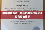 探寻拉萨尔学院毕业证之谜，揭秘名校背后的荣耀之路