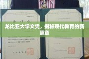 龙比亚大学文凭引领教育革新，开启学历认证新时代