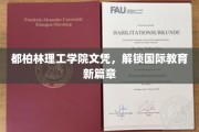 都柏林理工学院文凭，引领全球教育新里程