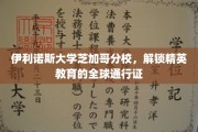 芝加哥精英摇篮，伊利诺斯大学通行全球的教育奥秘