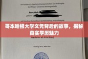 哥本哈根学历之谜，探寻文凭背后的独特魅力