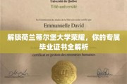 荷兰蒂尔堡大学毕业证书揭秘，揭秘你的荣耀之旅