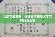北欧教育之光，揭秘奥尔胡斯大学学位的卓越价值